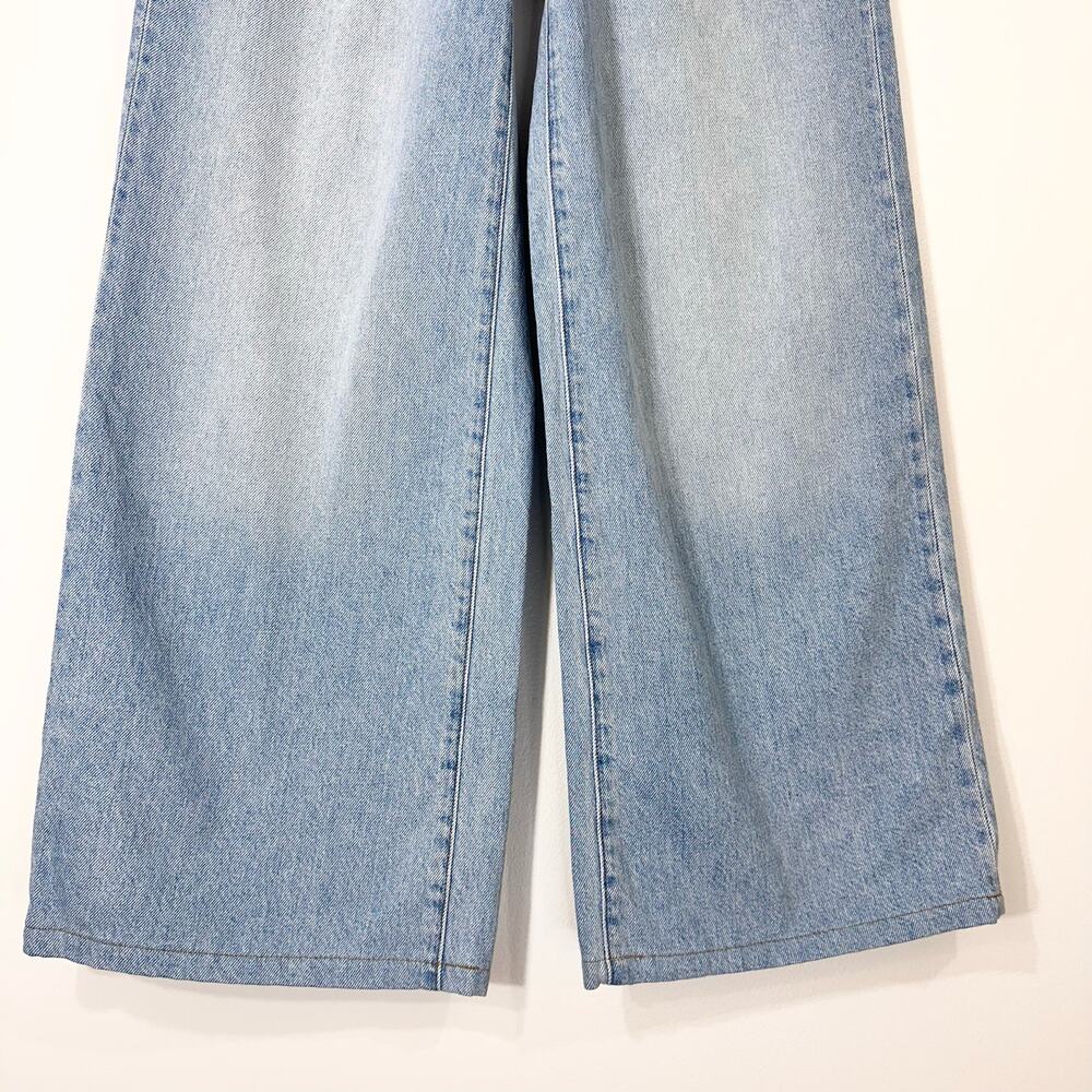 Madewell Superwide-Leg Jeans in Ahern Wash: Airy Denim Edition Low Slung | SZ 25 - Picture 7 of 13